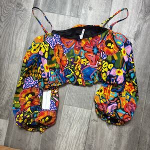 NWT Live 4 Truth Off The Shoulder Floral Flowy Top size 2x